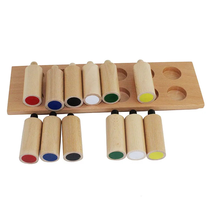 Montessori Cylinders Pressure Exercises