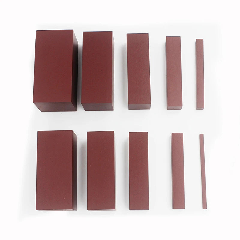 Montessori Wooden Brown Stairs - 10 Steps