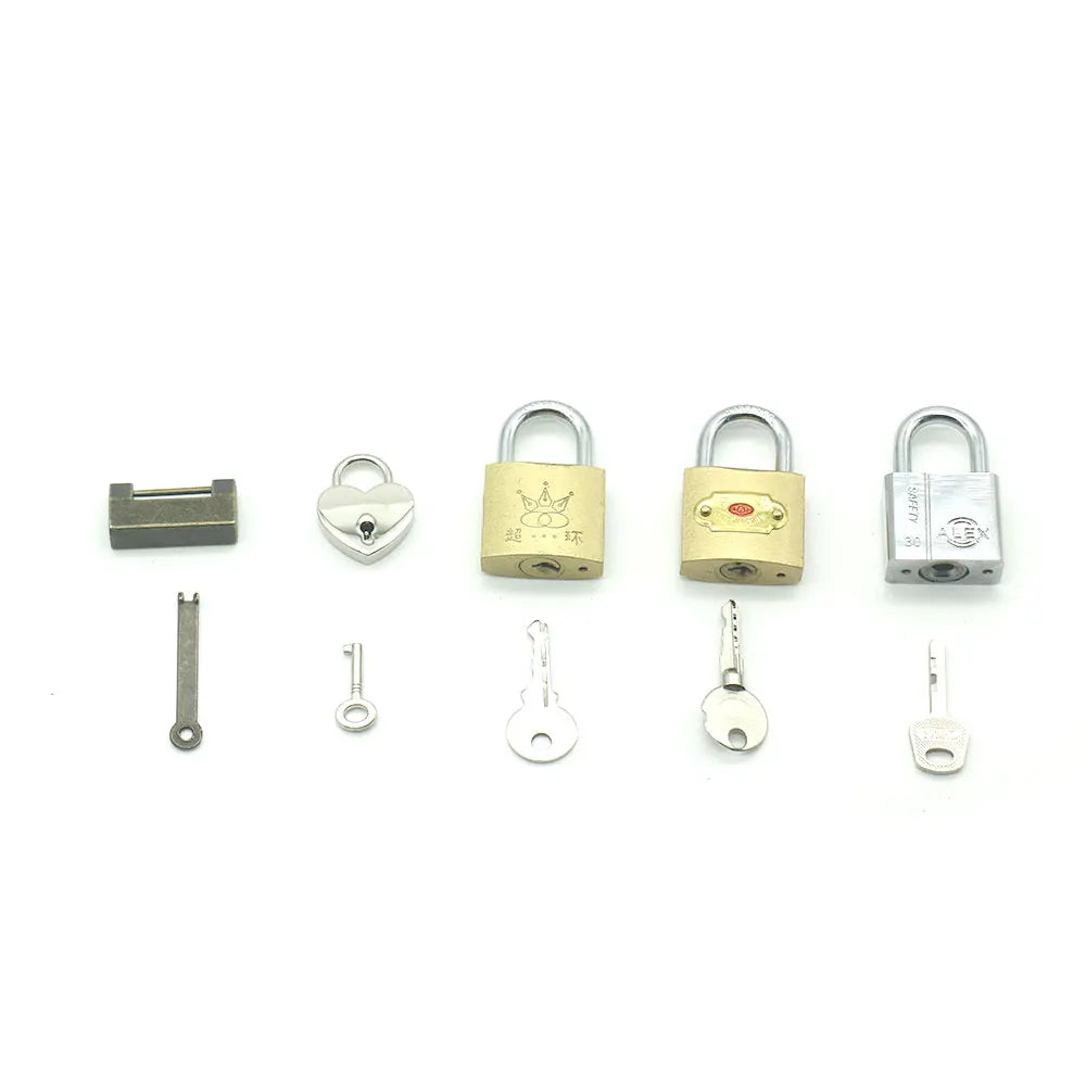 Practical Life Materials | Montessori Locks and Keys with Tray