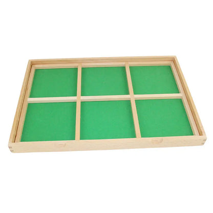 Montessori Geometric Demonstration Tray