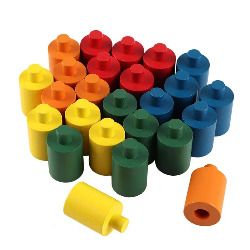 Montessori Wooden Peg Board