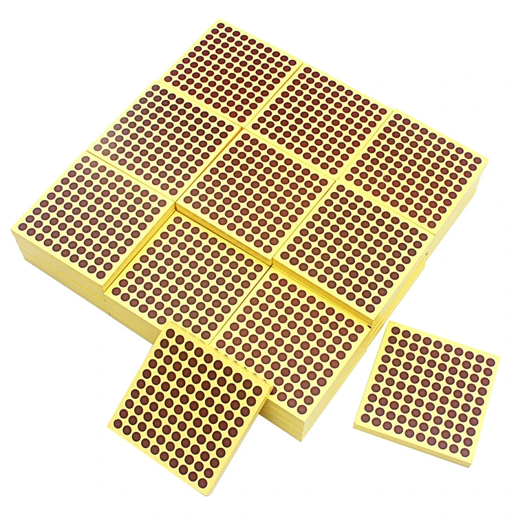 Montessori 45 Wooden Hundred Squares