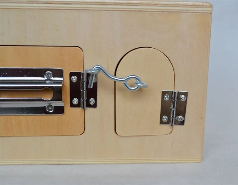 Montessori Lock Exercises Box