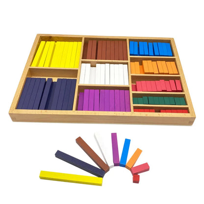 Montessori Colored Counting Bars