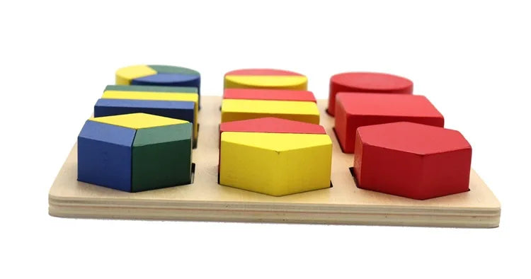 Montessori Assembly Geometric Shape Tray