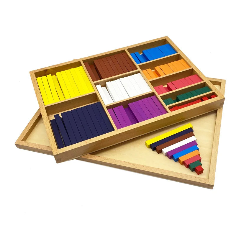 Montessori Colored Counting Bars