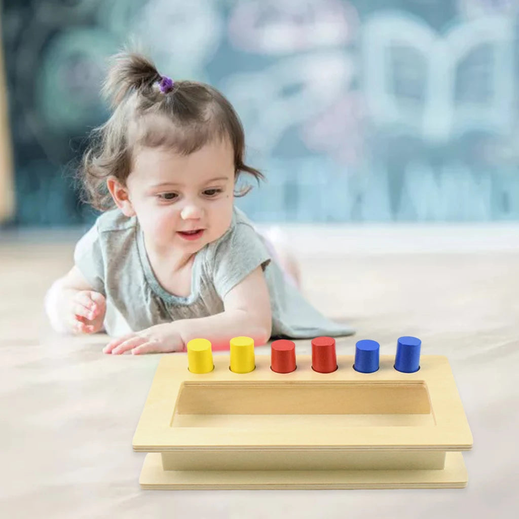 Montessori Toddler Imbucare Peg Box