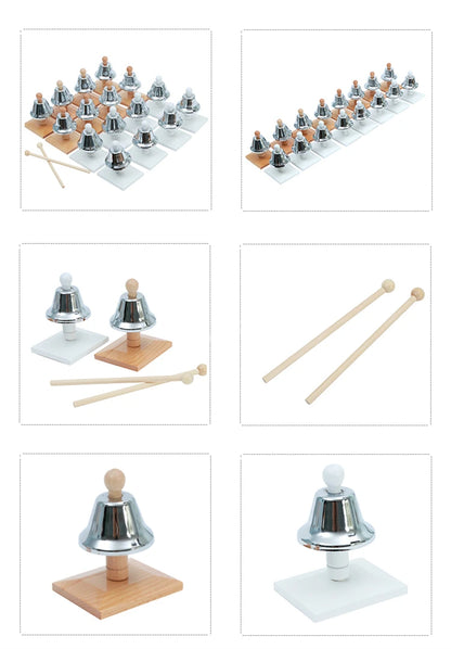 Montessori Sensorial | Bell Set (16pcs)