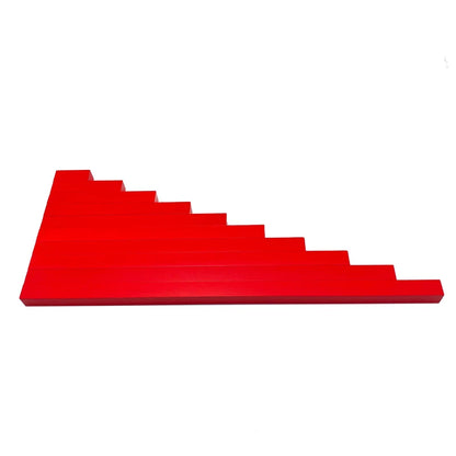 Montessori Long Red Rods