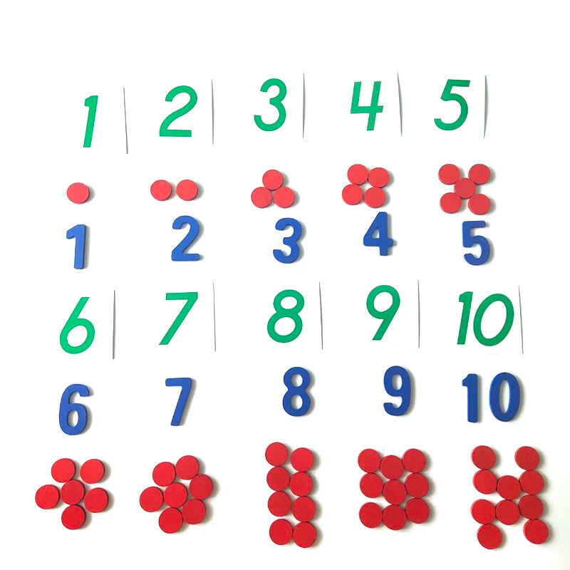 Montessori Numeral And Counters