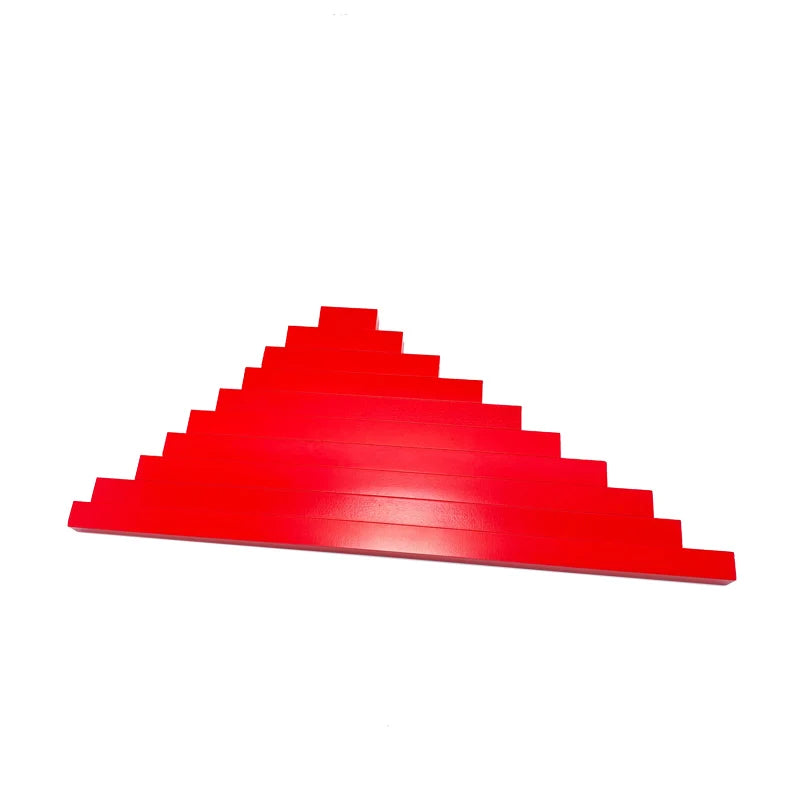 Montessori Long Red Rods