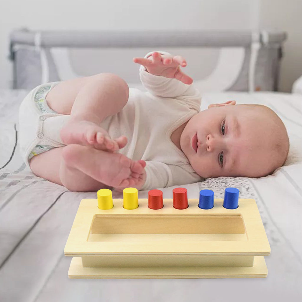 Montessori Toddler Imbucare Peg Box