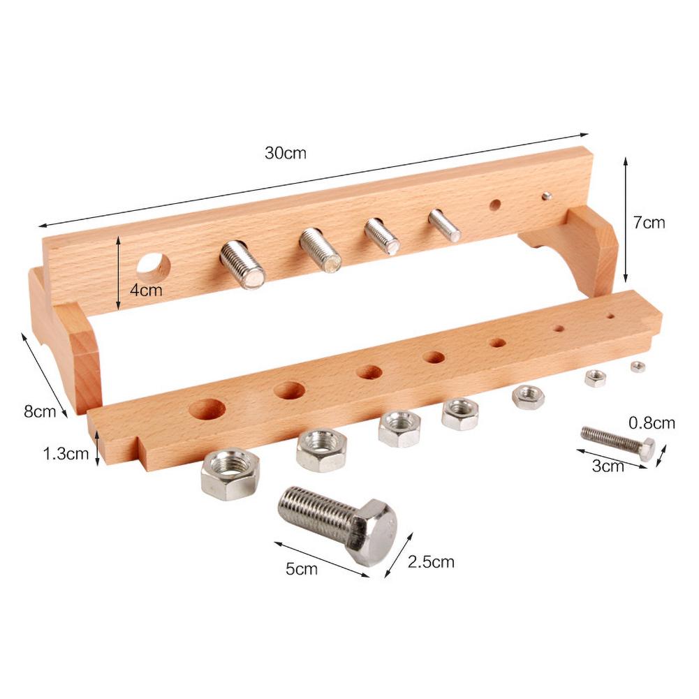 Wooden Nuts And Bolts Board
