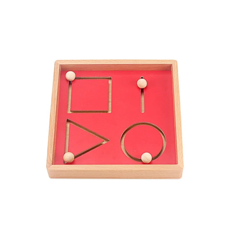 Montessori Lines &amp; Shapes Writing Practice Board
