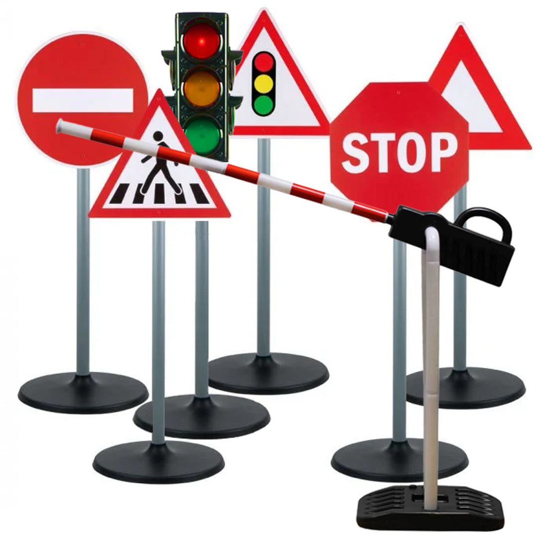 Stop signs and Traffic Lights Set