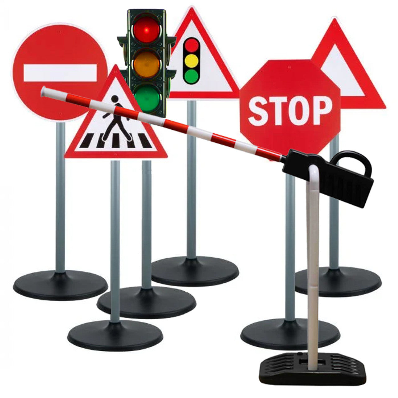 Stop signs and Traffic Lights Set