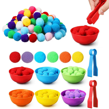 Children Counting and Sorting Toys Set