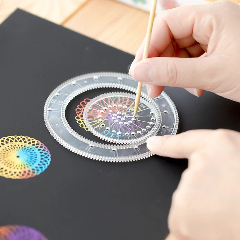 10-33pcs Spirograph Design