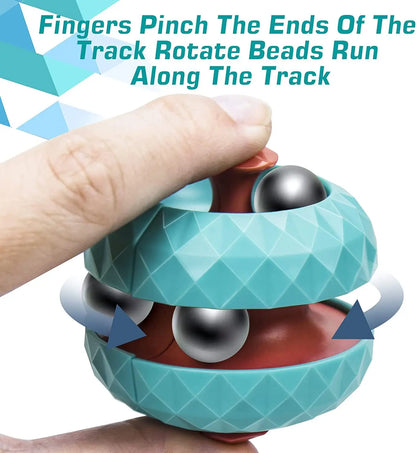 Track Pinball Finger Spinner