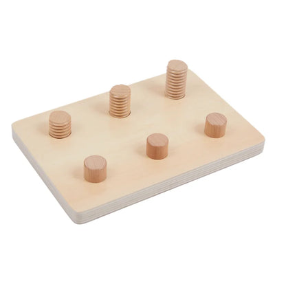 Montessori Nuts and Bolts Board