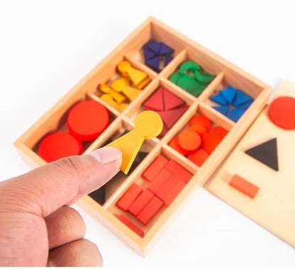 Montessori Wooden Basic Grammar Symbols With Box