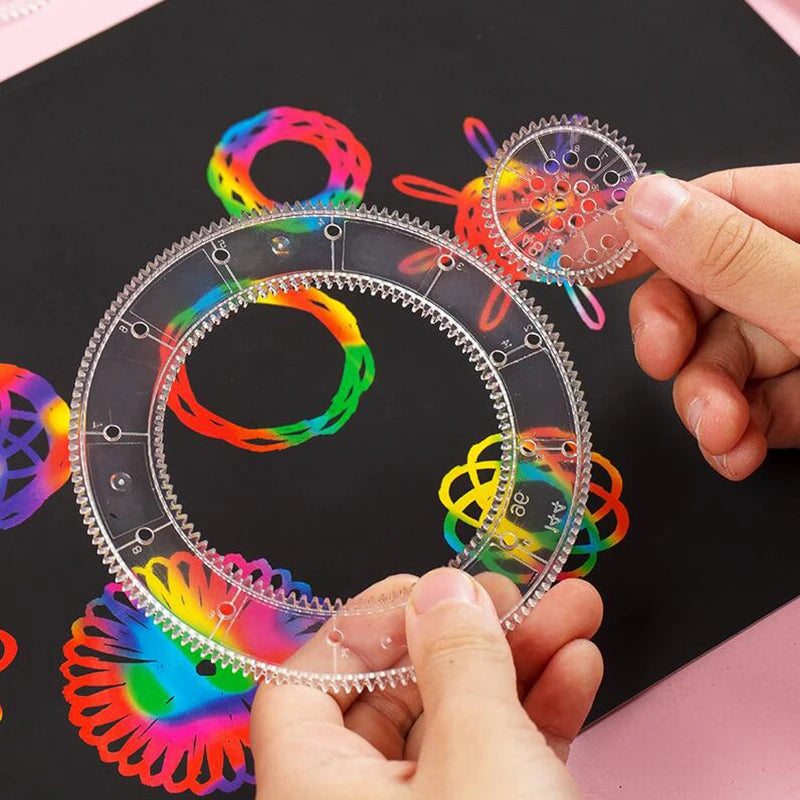 10-33pcs Spirograph Design