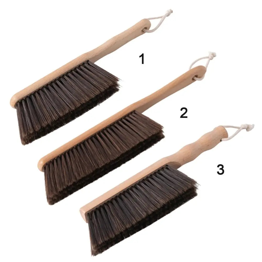 Dust Brush With Wooden Handle