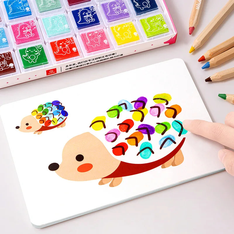 DIY Finger Painting for Kids