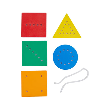 Montessori Threading String With Tray