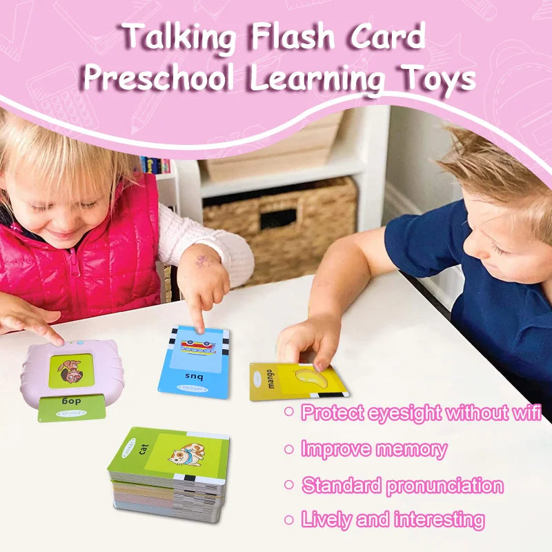 Kids Talking Flash Cards