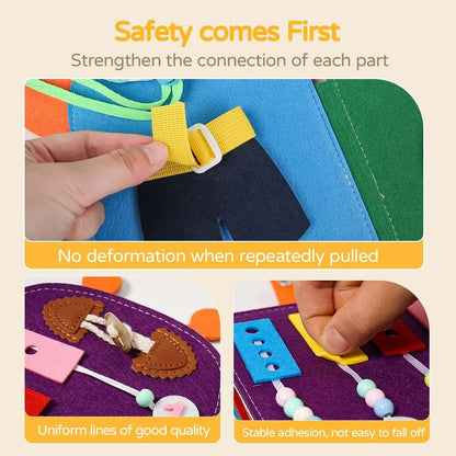 Busy Board Montessori Sensory Toys