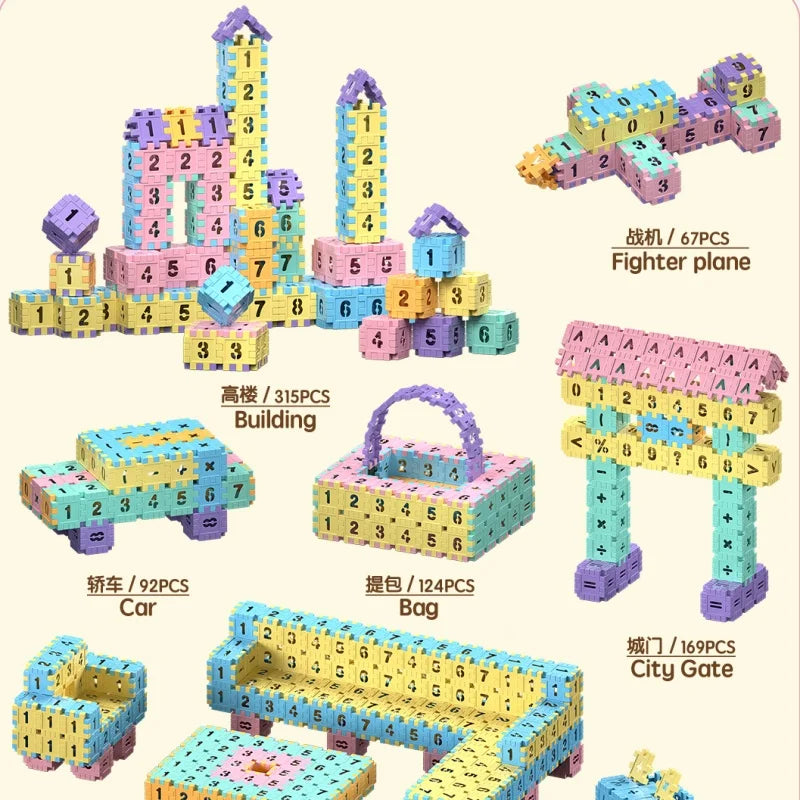 Interlocking Building Blocks for Kids