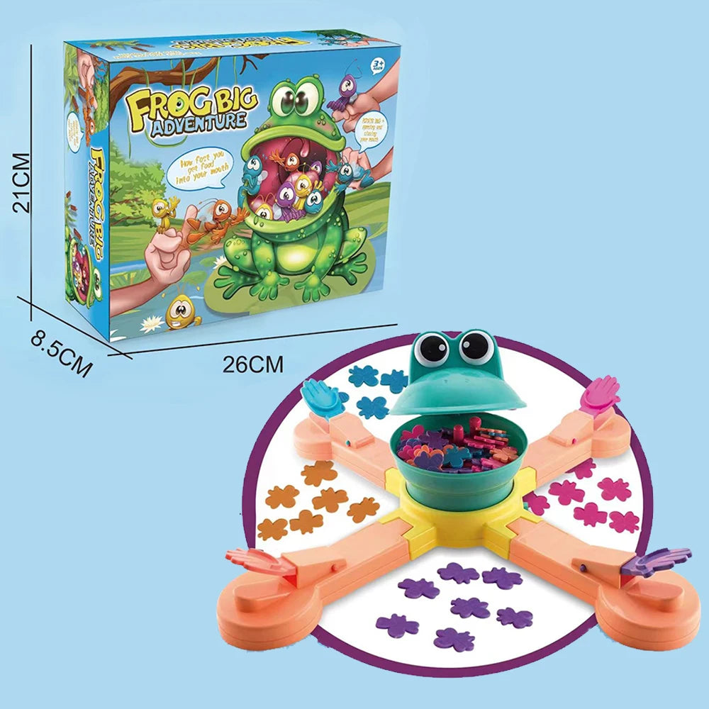 Electric Feeding Frog Toy