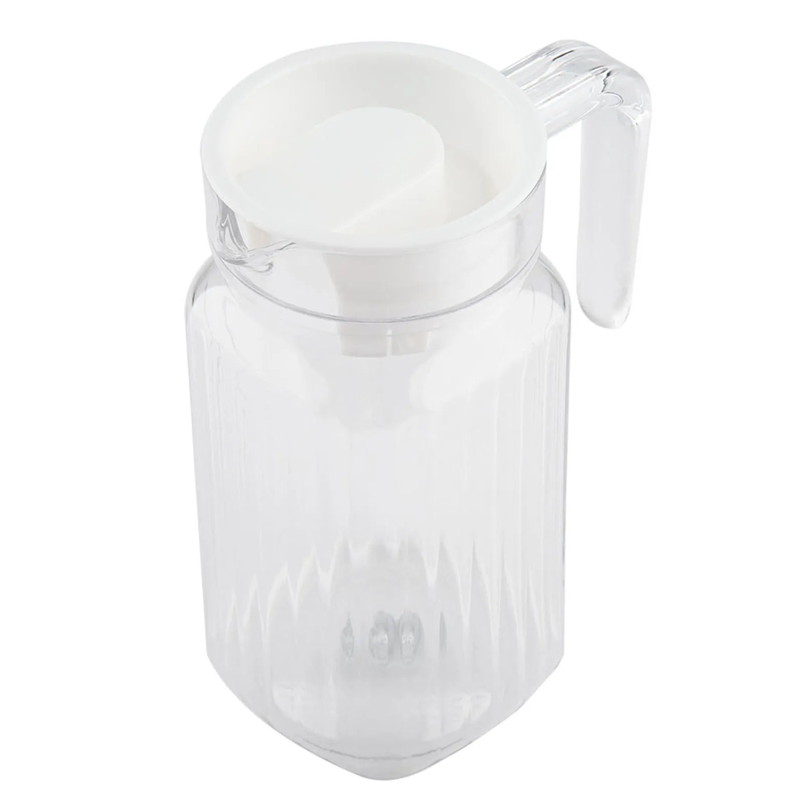 Glass Pitcher with Lid