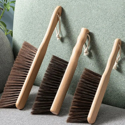 Dust Brush With Wooden Handle