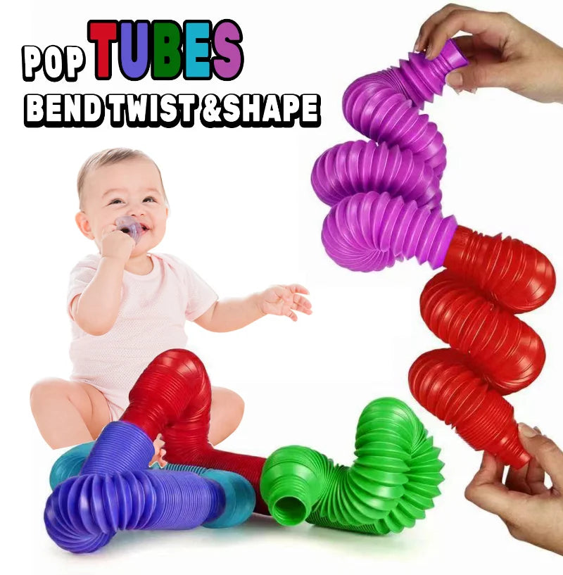 Colorful Pop Tubes