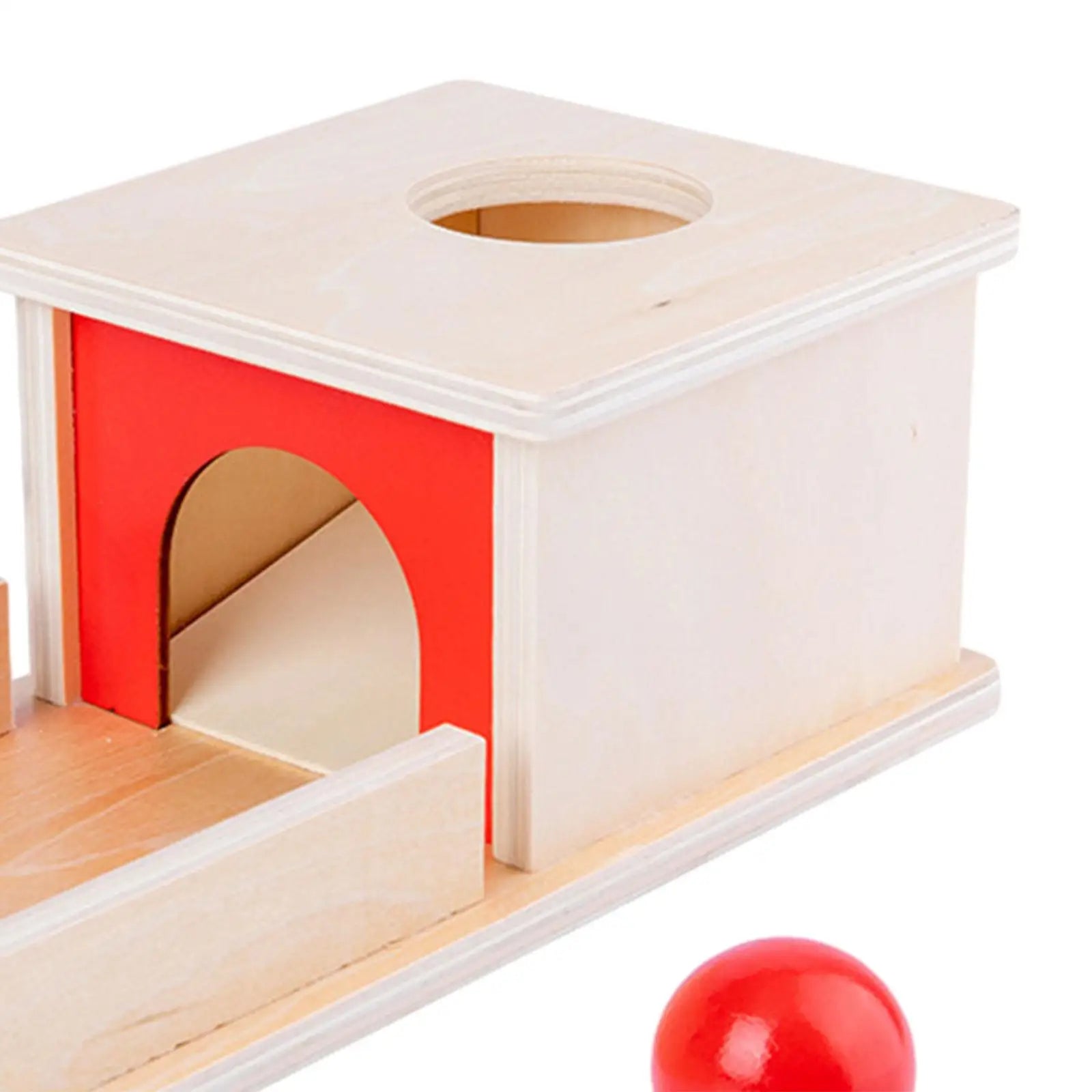 Object Permanence Box With Tray