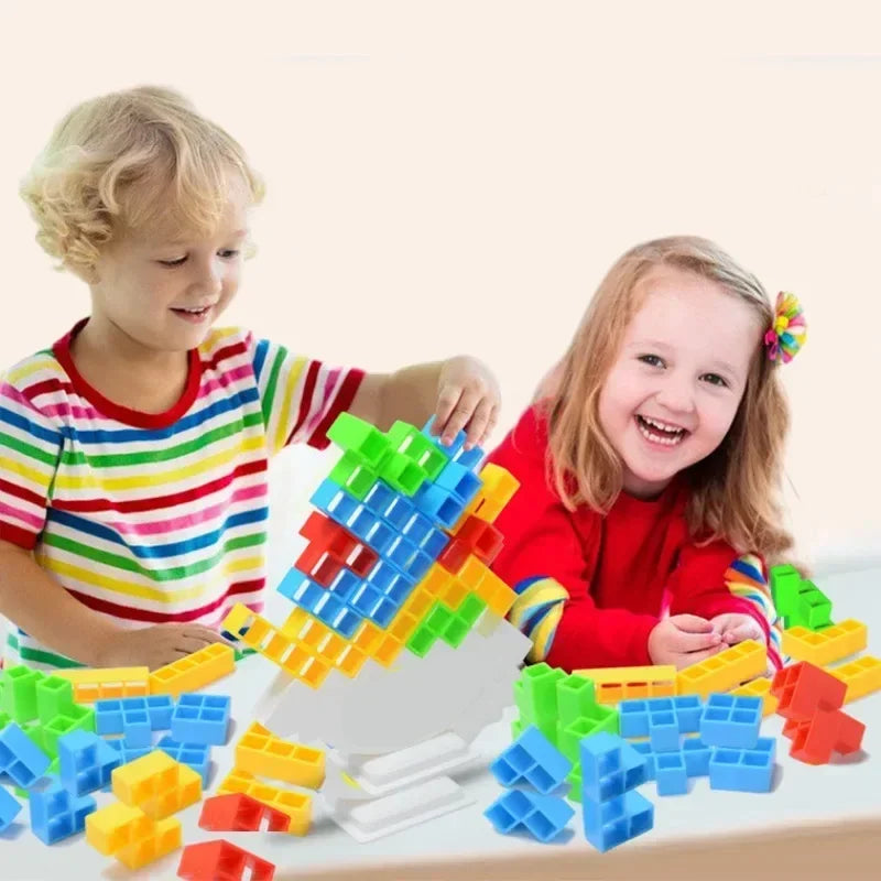 Stacking Blocks Tetra Balance Game