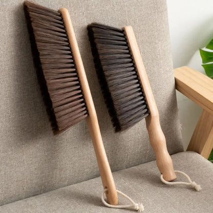 Dust Brush With Wooden Handle