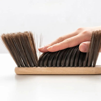 Dust Brush With Wooden Handle