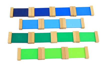 Montessori Sensorial | Wooden Color Tablets with Box