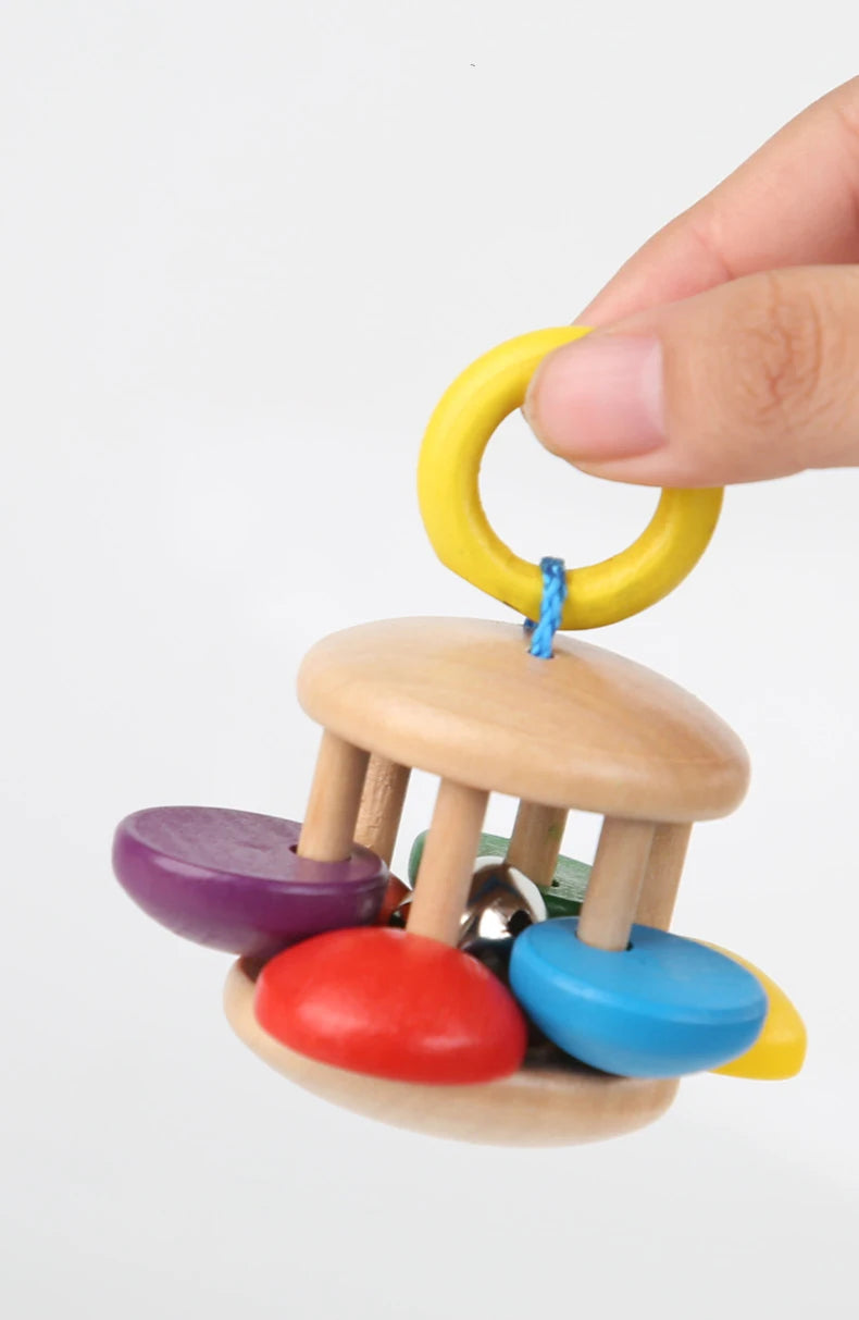 Blooming Joy Wooden Rattle