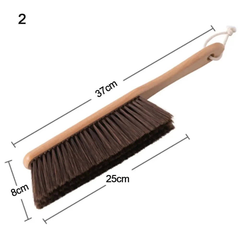 Dust Brush With Wooden Handle