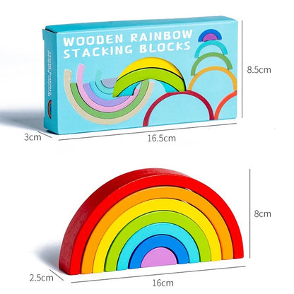 Rainbow Arch Jenga
