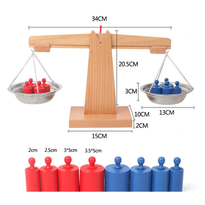 Montessori Wooden Scale