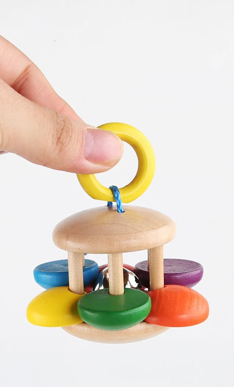 Blooming Joy Wooden Rattle