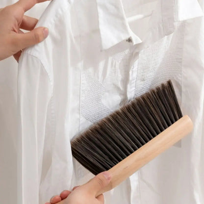 Dust Brush With Wooden Handle