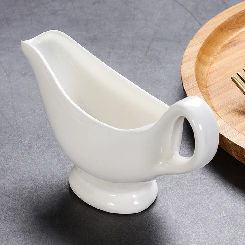 Mini Porcelain Sauce Boat