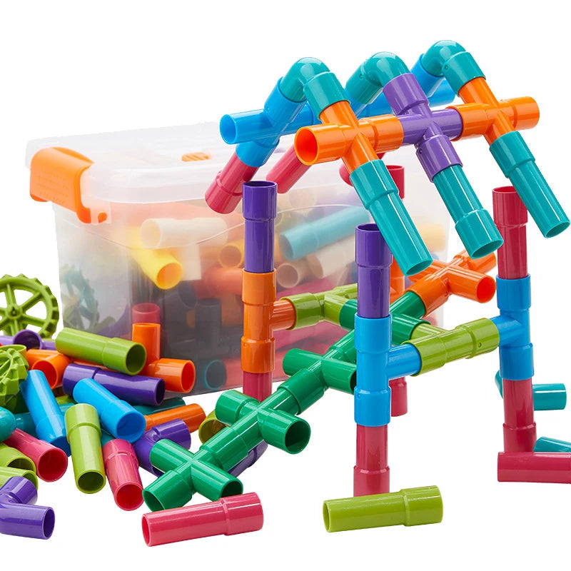 DIY Water Pipe Building Block Toy