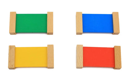 Montessori Sensorial | Wooden Color Tablets with Box